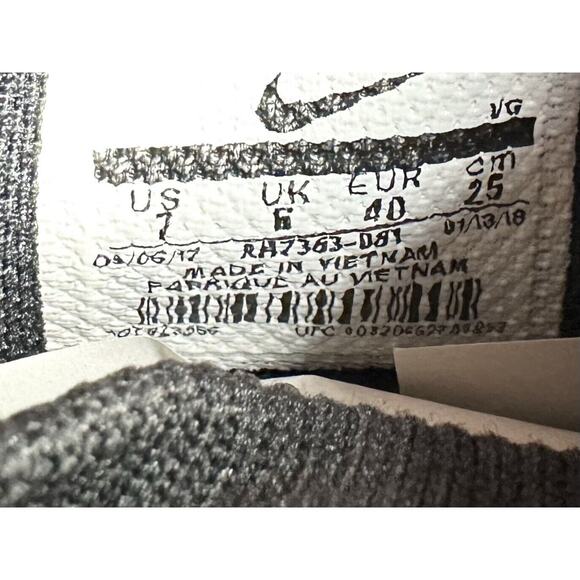 Men's Nike Superfly 6 Elite ACC Flyknit FG Black/Orange Soccer Cleats Sz 7 - Picture 9 of 9